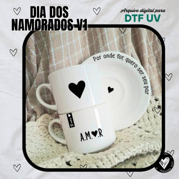 DTF UV DIA DOS NAMORADOS V1