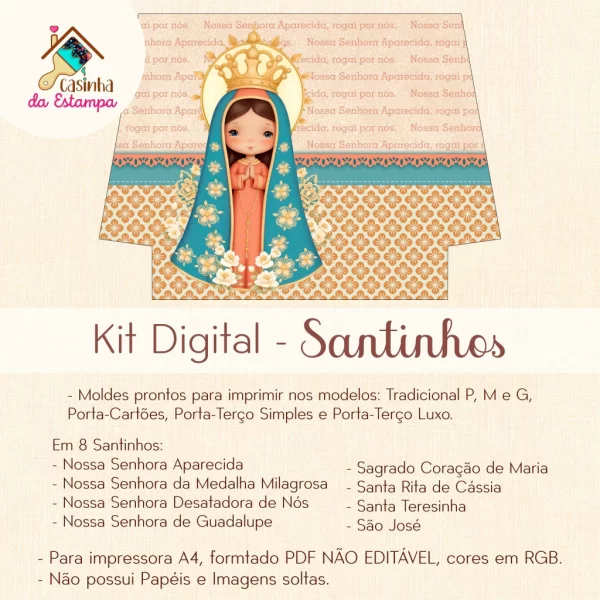 Kit Digital - Santinhos
