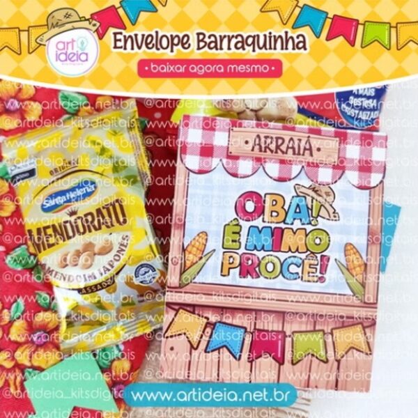 Arquivo Digital - Envelope Barraquinha (Junino - São João)