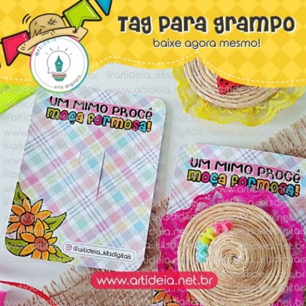 Arquivo Digital - Tag Grampo (Junino - São João)