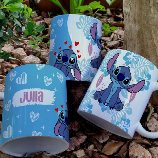 ESTAMPAS STITCH CANECAS